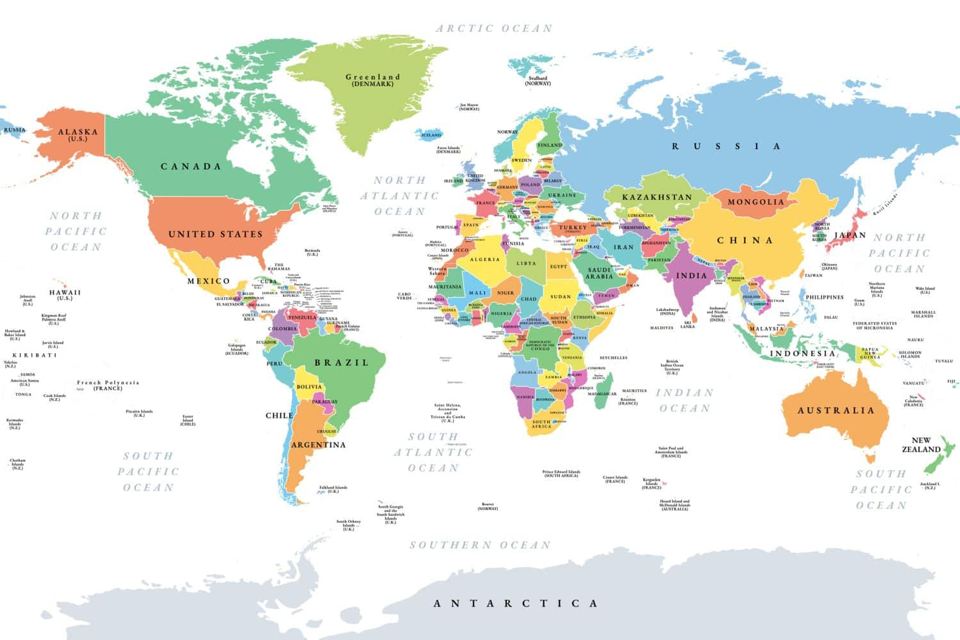 Source-supplied image for: Correcting the map distortions